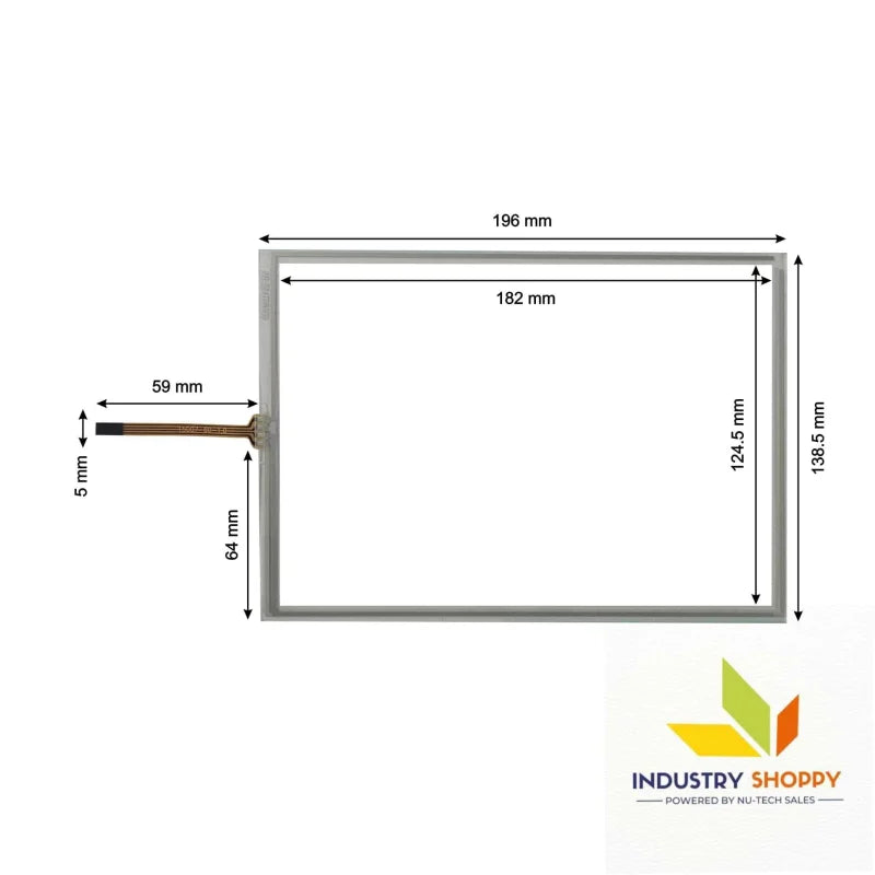 Touch Screen for Delta DOP-A80THTD1 HMI Panel Touch Screen for Delta DOP-A80THTD1 HMI Panel